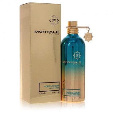 Montale Aoud Lagoon by Montale Eau De Parfum Spray (Unisex) 3.4 oz (Women)