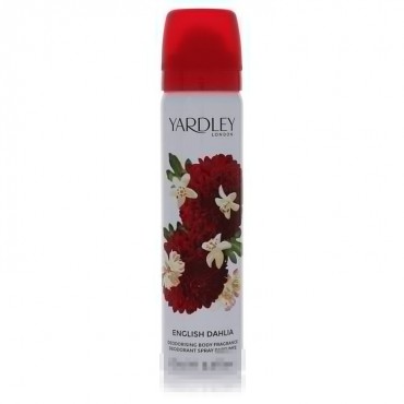 English Dahlia by Yardley London Body Spray 2.6 oz (Women)