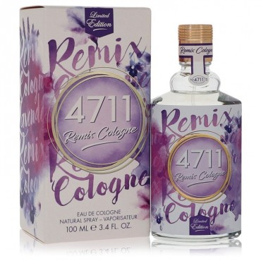 4711 Remix Lavender by 4711 Eau De Cologne Spray (Unisex) 3.4 oz (Men)