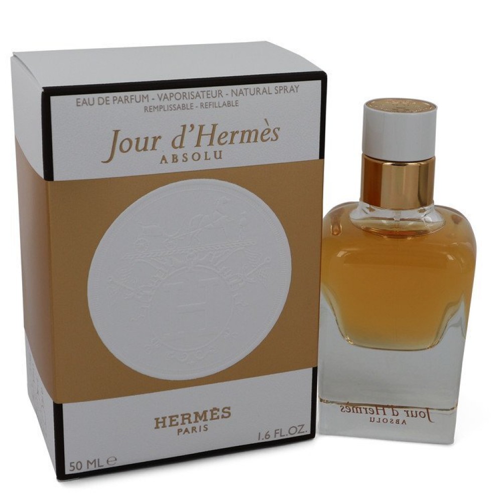 Jour D'hermes Absolu by Hermes Eau De Parfum Spray Refillable 1.6 oz (Women)