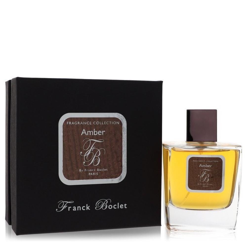 Franck Boclet Amber by Franck Boclet Eau De Parfum Spray (Unisex) 3.4 oz (Men)