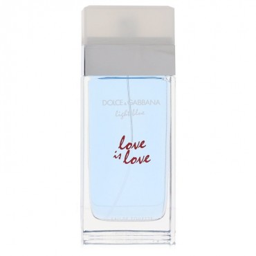 Light Blue Love Is Love by Dolce & Gabbana Eau De Toilette Spray (Tester) 3.3 oz (Women)