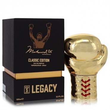 Muhammad Ali Legacy Round 5 by Muhammad Ali Eau De Parfum Spray (Classic Edition) 3.3 oz (Men)