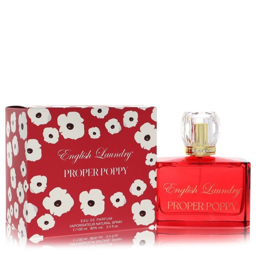 English Laundry Proper Poppy by English Laundry Eau De Parfum Spray 3.4 oz (Women)