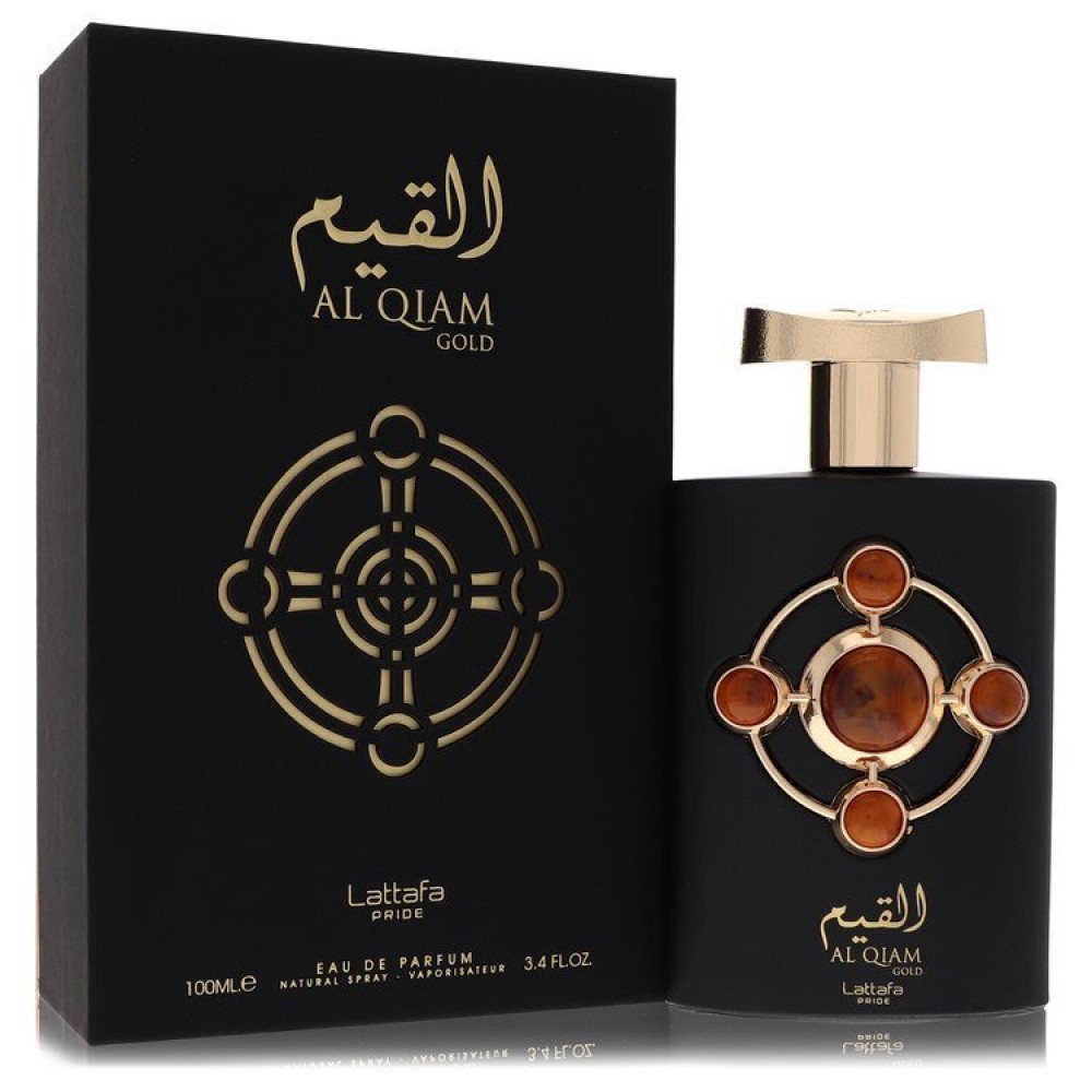 Lattafa Pride Al Qiam Gold by Lattafa Eau De Parfum Spray (Unisex) 3.4 oz (Men)