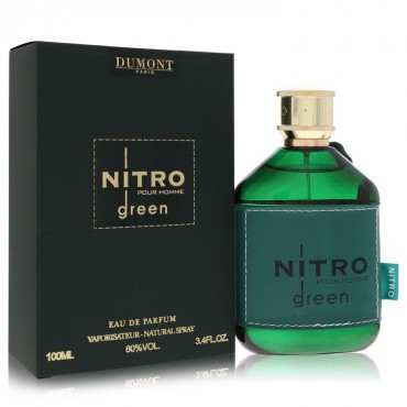 Dumont Nitro Green by Dumont Paris Eau De Parfum Spray 3.4 oz (Men)