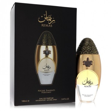 Niche Emarati Remas by Lattafa Eau De Parfum Spray (Unisex) 3.4 oz (Men)