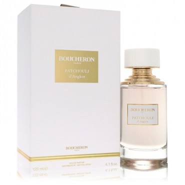 Boucheron Patcholi D'Angkor by Boucheron Eau De Parfum Spray (Unisex) 4.1 oz (Men)