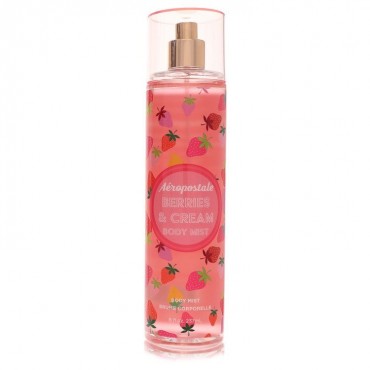 Aeropostale Berries & Cream by Aeropostale Body Mist Spray 8 oz (Men)