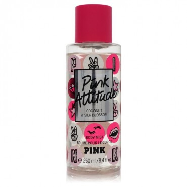 Victoria's Secret Pink Attitude Coconut & Blossom by Victoria's Secret Body Mist Spray 8.4 oz (Women)