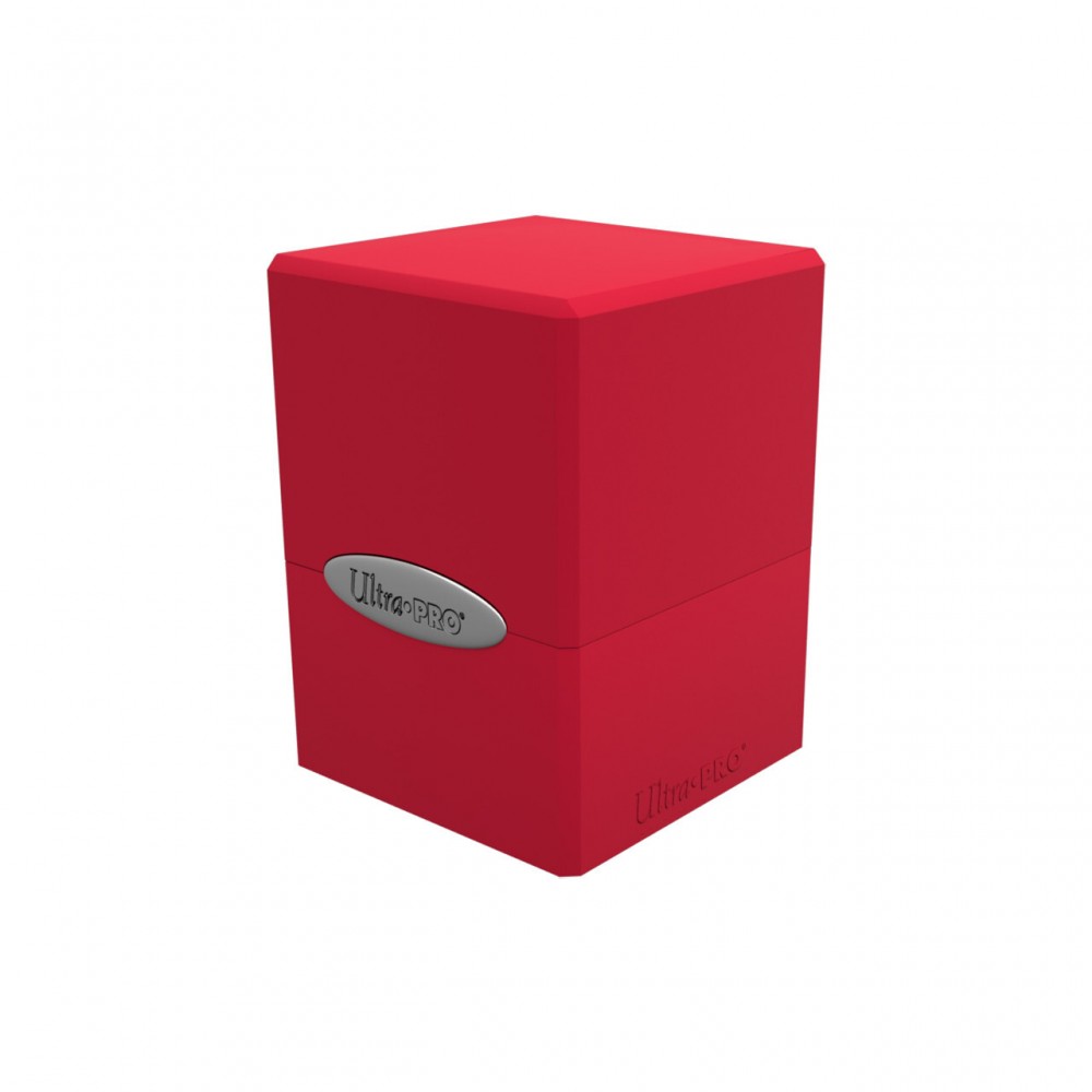 Satin Cube Apple Red